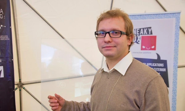 Liudas Ubarevičius, UAB „SneakyBox“ direktorius. Algimanto Kalvaičio (VŽ) nuotr. Liudas Ubarevičius, UAB „SneakyBox“ direktorius. Algimanto Kalvaičio (VŽ) nuotr.