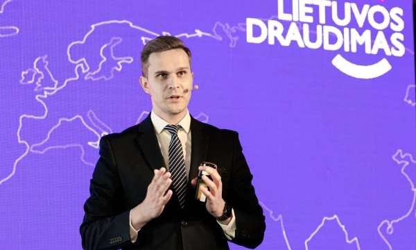 „Lietuvos draudimo“ Verslo klientų departamento vadovas Simonas Lisauskas.