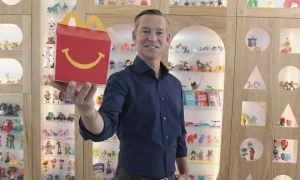 Chrisas Kempczinskis, „McDonald's“ generalinis direktorius. Jean-Marc Giboux (AP / „Scanpix“) nuotr.