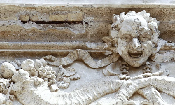 Trevi fontano Romoje detalė.  Maxo Rossi/REUTERS nuotr. 