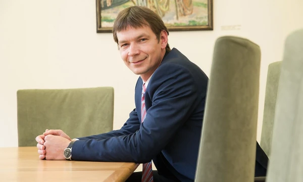 „Naujasis Darbo kodeksas – tai galimybė ir kartu raginimas įtvirtinti verslo vertybes ir socialinę atsakomybę“, – teigia Rimantas Stankevičius. Juditos Grigelytės (VŽ) nuotr.