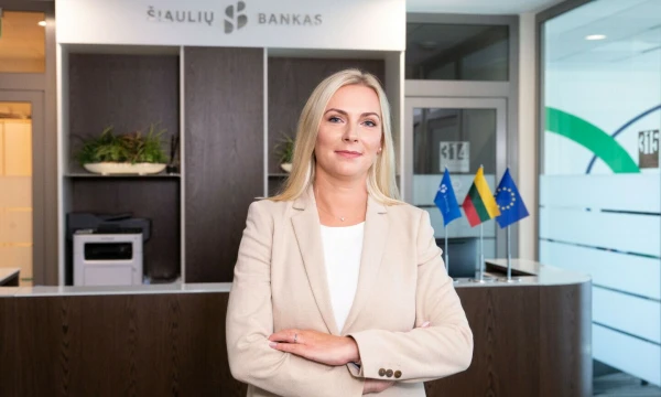 Eglė Žilinskienė, Šiaulių banko klientų patirčių valdymo departamento direktorė: „Leidžiame klientui pačiam pasirinkti kokiu būdu jis nori būti aptarnautas.“
