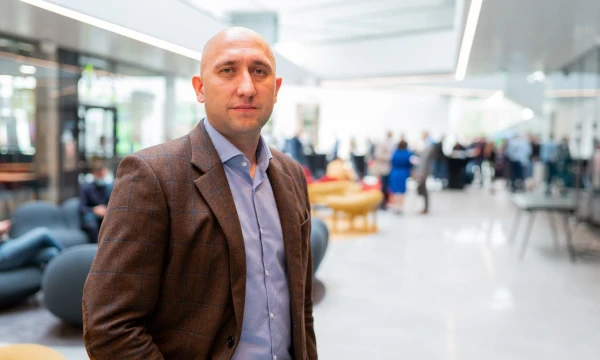 „Telia“ Verslo klientų vadovas Daniel Karpovič. 
