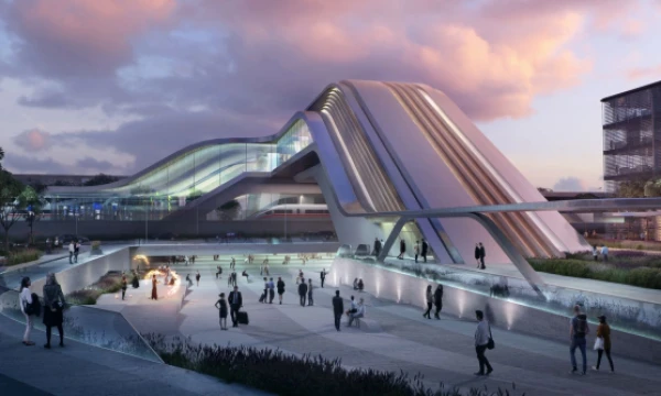 1 vieta. „Zaha Hadid Architects“,  „Esplan“ vizualizacija.
