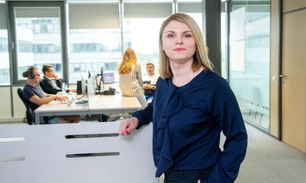 Svetlana Ziubrovskienė, elektroninių mokėjimų įstaigos „Mistertango“ vadovė. Juditos Grigelytės (VŽ) nuotr.