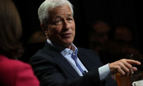 Jamie Dimonas, „JPMorgan Chase“ vadovas. Mike'o Segaro („Reuters“ / „Scanpix“) nuotr.