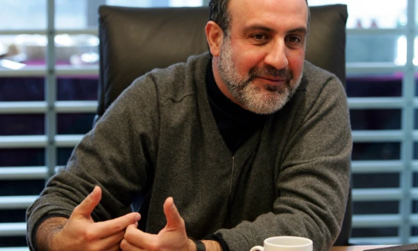 Nassimas Talebas, knygos „Juodoji gulbė“ autorius. Shannon Stapleton („Reuters“ / „Scanpix“) nuotr.