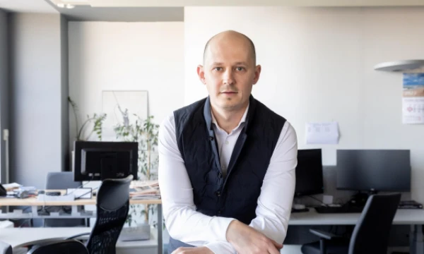 Modestas Sudnius, „Eleving Group“ generalinis direktorius. Juditos Grigelytės (VŽ) nuotr.