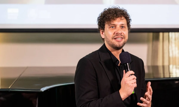 Matas Drukteinis, kultūros vieministras. Pauliaus Peleckio (BNS) nuotr. 