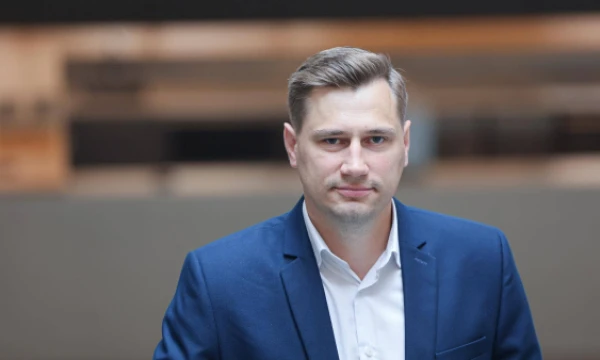 Linas Mickus, SEB Finansų rinkų departamento vyr. analitikas. Vladimiro Ivanovo (VŽ) nuotr.