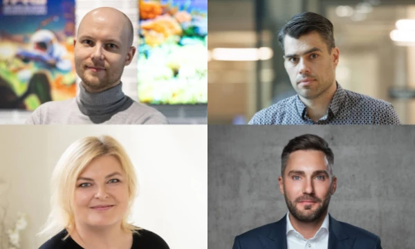 A. Žvinys, „Estoty Vilnius“ vykdomasis direktorius, A. Antanavičius, NT analitikas, „Profitus“ verslo plėtros vadovas Latvijos rinkoje, G. Blazgienė, „Mano banko“ vadovė, T. Šidlauskas, investicijų valdymo įmonės „ZeroSum Asset Management“ fondo valdytojas. Manopinigai.lt koliažas