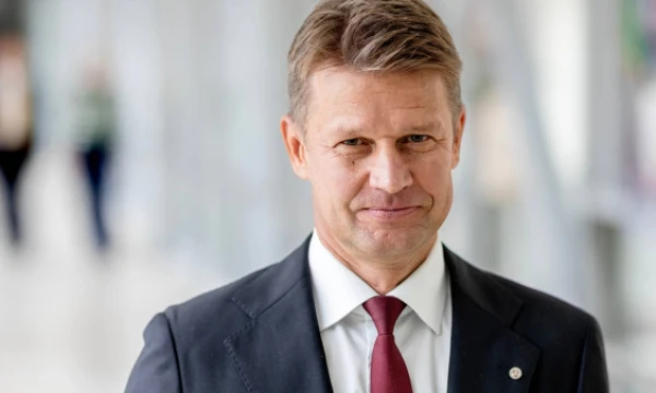 Haroldas Šinkūnas, VU Teisės fakulteto dekanas, kandidatas į KT teisėjus. Luko Balandžio (BNS) nuotr. 