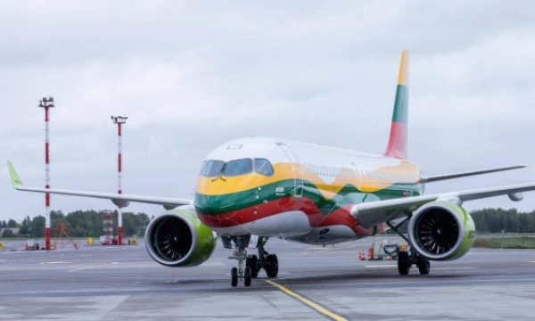 Latvijos oro linijų bendrovė „airBaltic“ kitais metais žada didesnį aktyvumą Lietuvoje. Juditos Grigelytės (VŽ) nuotr.