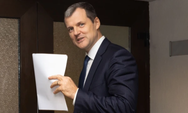 Gintautas Paluckas, socialdemokratų kandidatas į premjero postą. Juditos Grigelytės (VŽ) nuotr.