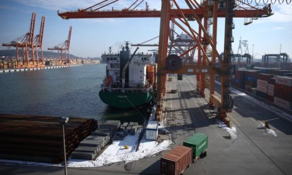 Gdynios konteinerinis terminalas. „Reuters“ nuotr.