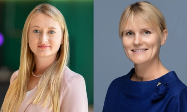„Telia“ Įvairovės ir įtraukties vadovė Julija Markeliūnė ir Mykolo Romerio universiteto prof. dr. Agota Giedrė Raišienė.