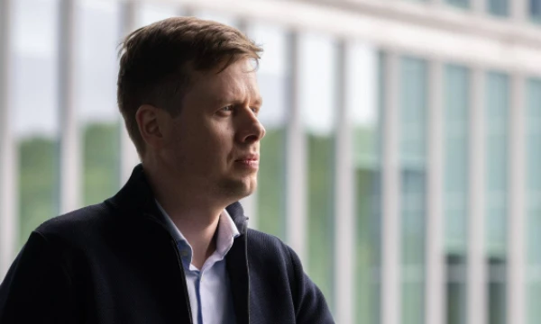 Marius Čiulada, NT paslaugų bendrovės „Ober-Haus“ Vilniaus Senamiesčio biuro vadovas. Juditos Grigelytės (VŽ) nuotr.