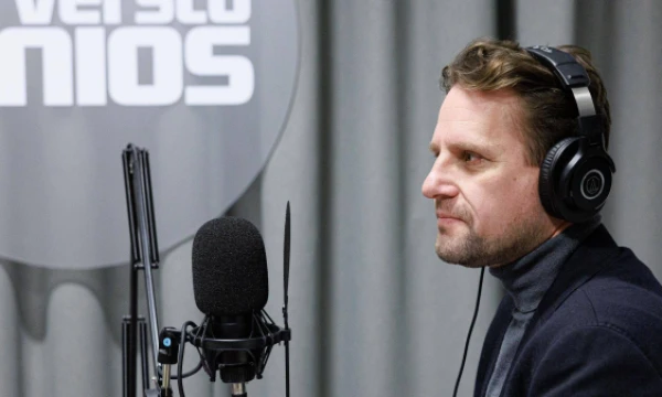 Vytautas Sinius, „Artea“ banko administracijos vadovas ir valdybos pirmininkas. Vladimiro Ivanovo (VŽ) nuotr.