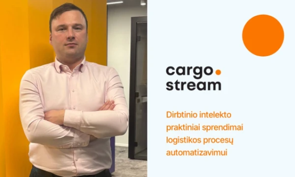 Martynas Butkus, „Cargo Stream“ vadovas.