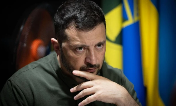 Ukrainos prezidentas Volodymyras Zelenskis. AFP / „Scanpix“ nuotr.