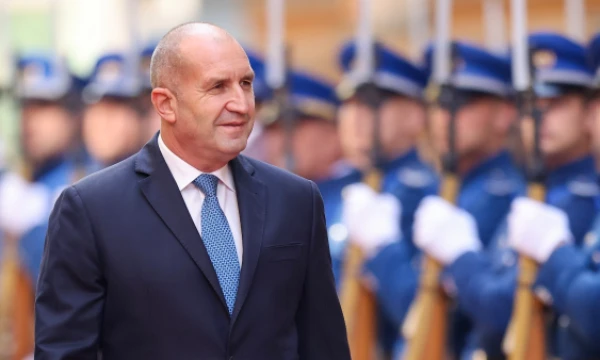 Bulgarijos prezidentas Rumenas Radevas. Armino Durguto (AP / „Scanpix“) nuotr.