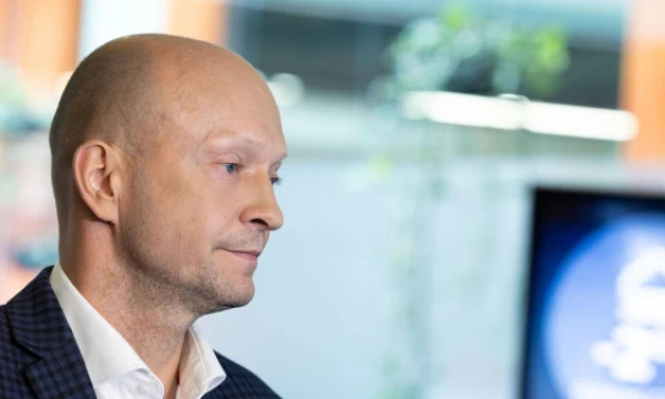 Nerijus Mačiulis, „Swedbank“ vyriausiasis ekonomistas. Juditos Grigelytės (VŽ) nuotr.