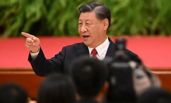 Kinijos prezidentas Xi Jinpingas. Jade Gao (AFP/„Scanpix“) nuotr. 