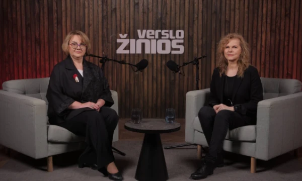 VMI viršininkė Edita Janušienė ir moderatorė Vilija Ramanauskienė.