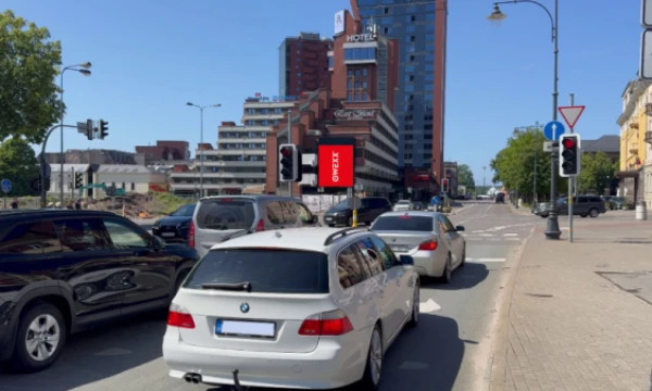 Lauko ekranas „Centras“ Klaipėdoje