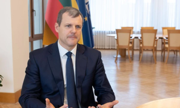 Gintautas Paluckas, ministras pirmininkas. Juditos Grigelytės (VŽ) nuotr.