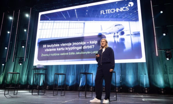 Edita Jakučionytė-Lukšė, „FL Technics” grupės žmonių ir kultūros vadovė. Vladimiro Ivanovo nuotr.