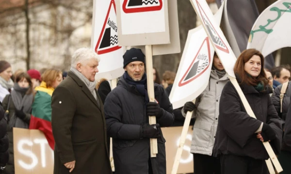 Kultūros asamblėjos mitingas „Kokios valstybės mes norime? Juditos Grigelytės (VŽ) nuotr.