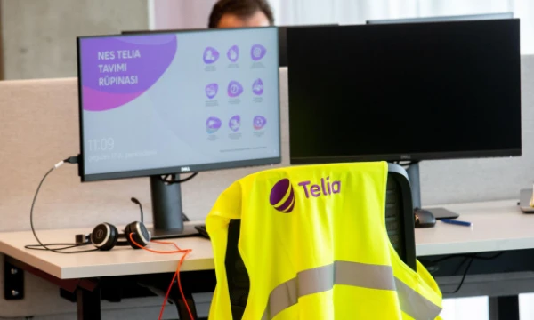 Investuotojai ketvirtadienį sulauks „Telia Lietuvos“ trečio ketvirčio rezultatų. Juditos Grigelytės (VŽ) nuotr.