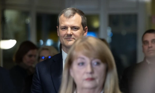 Vilijai Blinkevičiūtei, socialdemokratų lyderei, atsisakius kandidatuoti į premjerus, partija deleguoja vicepirmininką Gintautą Palucką. Vladimiro Ivanovo (VŽ) nuotr.