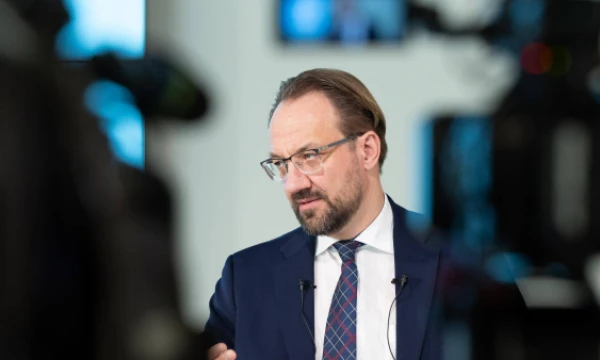 Gediminas Šimkus, Lietuvos banko valdybos pirmininkas. Juditos Grigelytės (VŽ) nuotr.