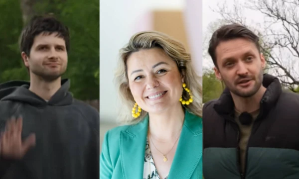 Influenceriai, turinio kūrėjai (iš kairės) Laurynas Zmejauskas-Safas, Beata Nicholson, Vaidotas Grincevičius-Whydotas. „YouTube“, „TikTok“, „BNS Foto“ nuotr.