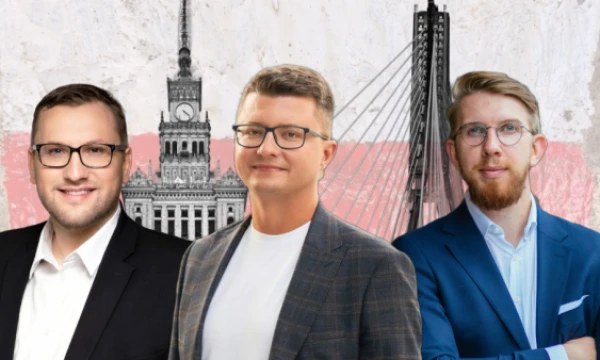 Iš kairės: M. Šlepetis „Legal Balance“ vadovas, A. Rynkevič, „Baltic Assist“ vadovas, T. Mačiulaitis, „Finbee Verslui“ vadovas. VŽ koliažas