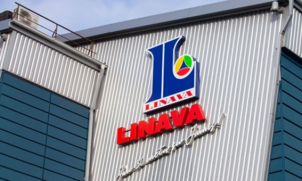 „Linavos“ iškaba. Juditos Grigelytės (VŽ) nuotr.