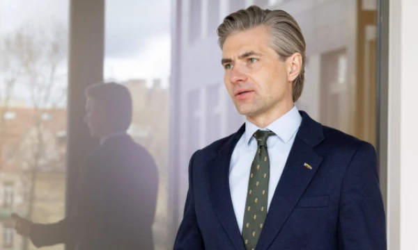 Kęstutis Budrys, užsienio reikalų ministras. Juditos Grigelytės (VŽ) nuotr.