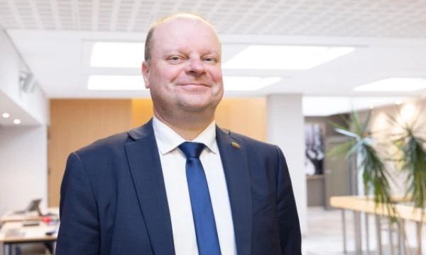 Demokratų sąjungos „Vardan Lietuvos“ lyderis Saulius Skvernelis. J. Grigelytės (VŽ) nuotr.