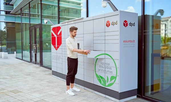 Iki metų pabaigos „DPD Lietuva“ ketina turėti 420 paštomatų. Įmonės nuotr.