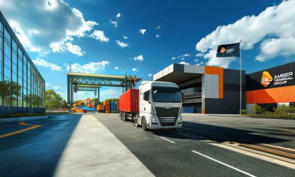 Terminalo Kaune projektas. Įmonės vizualizacija.