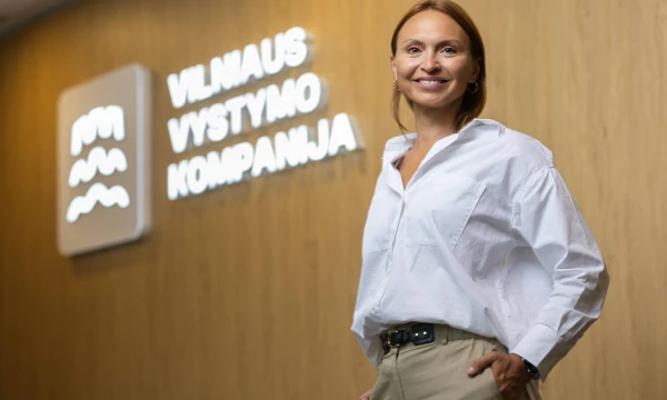 Prie Vilniaus vystymo kompanijos vadovų prisijungė Indrė Trakimaitė-Šeškuvienė. Asmen. nuotr.