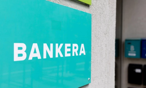 „Bankeros“ iškaba. Juditos Grigelytės (VŽ) nuotr.