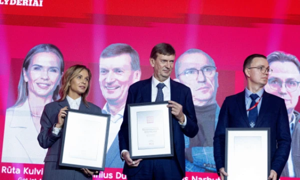 Metų CEO apdovanojimai. Thomas Plantenga, „Vinted“ direktorius. Juditos Grigelytės (VŽ) nuotr.