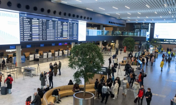 Vilniaus oro uosto naujasis keleivių išvykimo terminalas. Juditos Grigelytės (VŽ) nuotr.