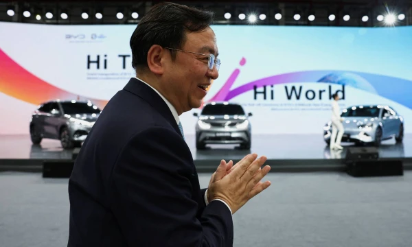 Wang Chuanfu, BYD įkūrėjas. „Scanpix“ nuotr.