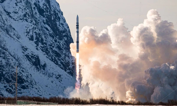 „Spectrum“ paleidimas. „Isar Aerospace“ (AFP/„Scanpix“) nuotr. „Spectrum“ paleidimas. „Isar Aerospace“ (AFP/„Scanpix“) nuotr.