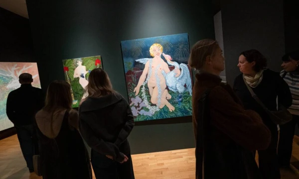 E. Kuckaitės darbai parodoje „Suaugę sapnai“. G. Grigėnaitės / LNDM  nuotr. 