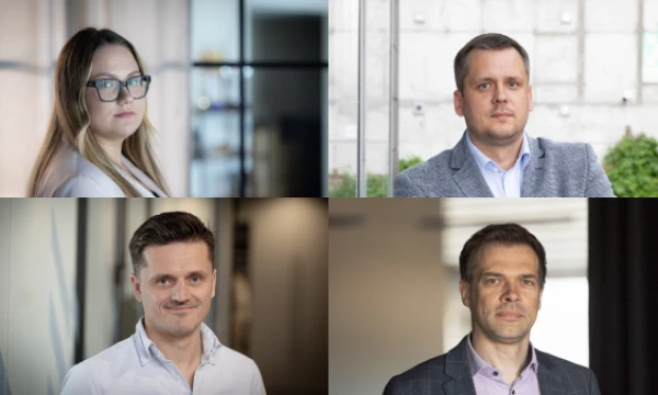 Eglė Savostė, „Citus“ Analizės skyriaus vadovė, Tomas Žiaugra, „Eika Development“ plėtros vadovas, Aurimas Čiagus, bendrovės „Mano numai“, veikiančios su prekės ženklu „Numai“, vadovas, Marijonas Chmieliauskas, „Realco“ pardavimų direktorius. VŽ koliažas.